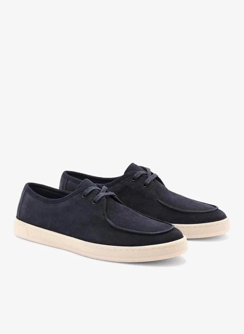 Mango Man suede nautical shoes